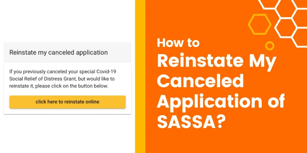 How to Reinstate My Canceled Application of SASSA