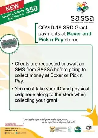 What Do You Need To Collect Your SASSA SRD R350 Grant Payment At Pick n Pay Stores?
