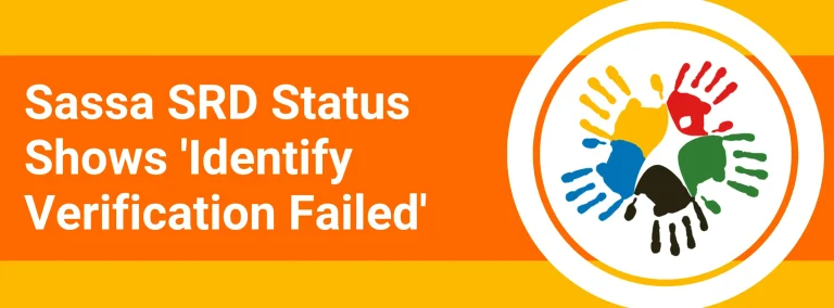 Sassa SRD Status Shows 'Identify Verification Failed'
